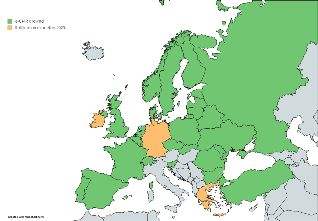 e-CMR: de laatste status