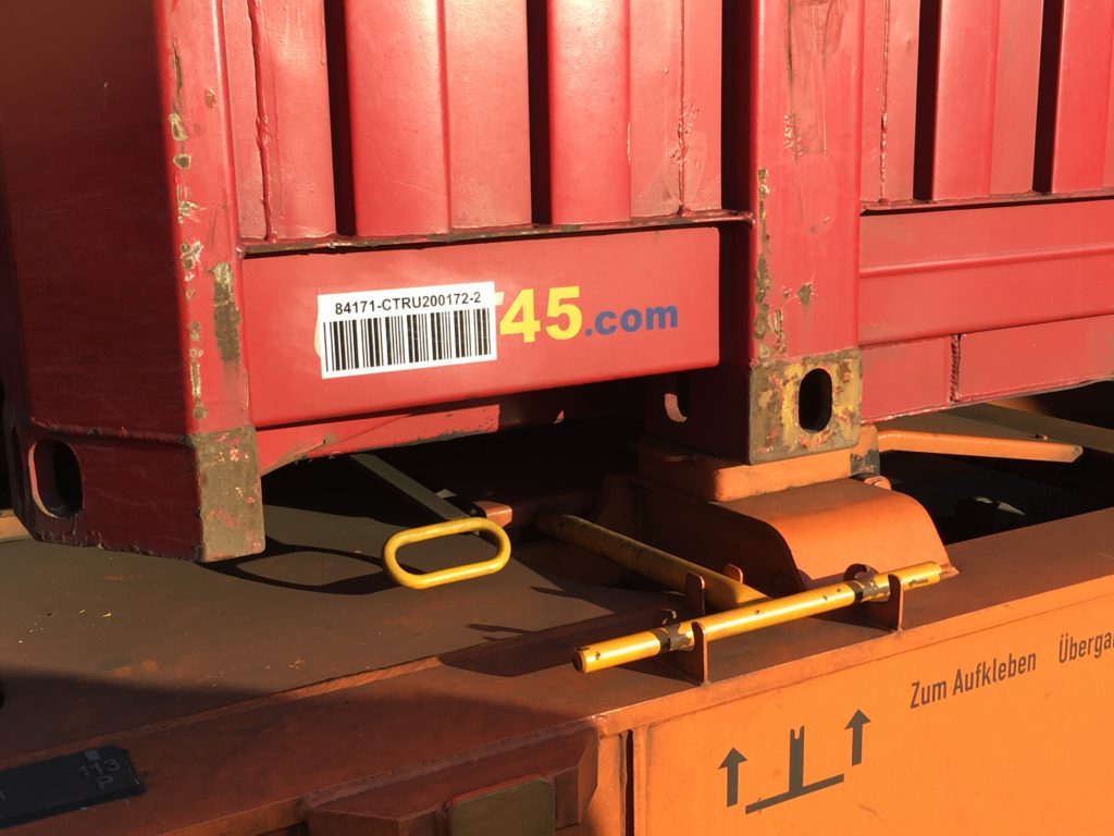 e-CMR container